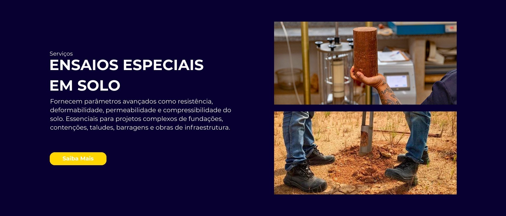 Ensaios Especiais em Solo